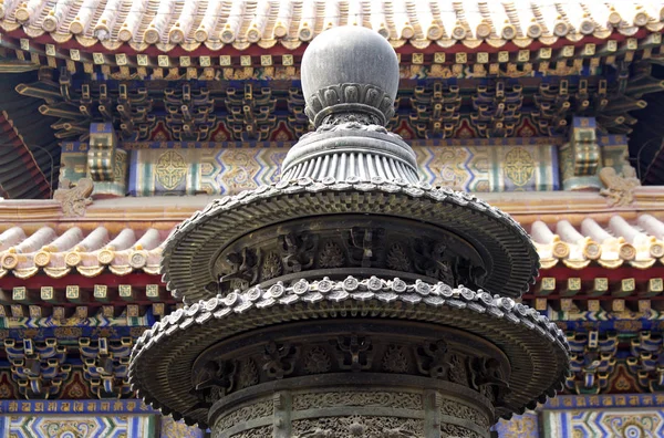 Arquitetura Templo China — Fotografia de Stock