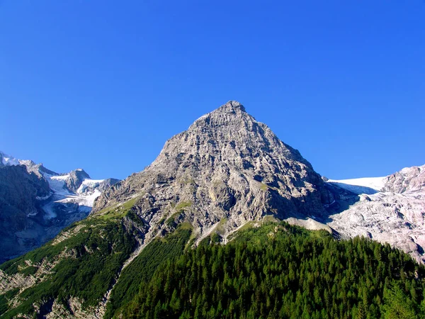 Vista Panorâmica Paisagem Majestosa Dos Alpes — Fotografia de Stock