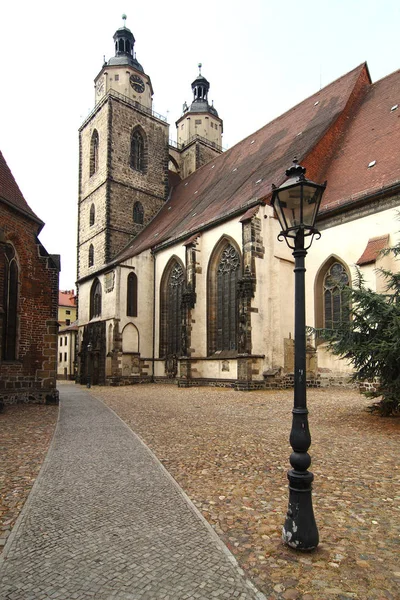 Vacker Utsikt Över Gamla Kyrkan — Stockfoto