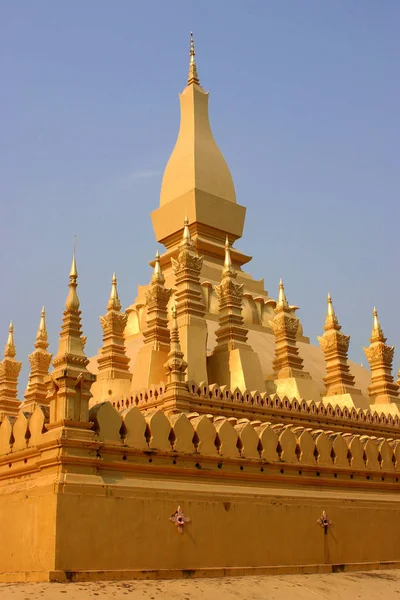 Pha Som Luang Vientian Laos — Stockfoto