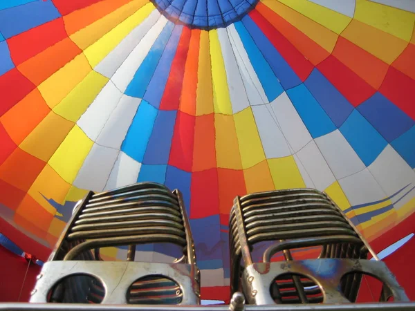 Balonismo Sessão Aquecimento Único — Fotografia de Stock