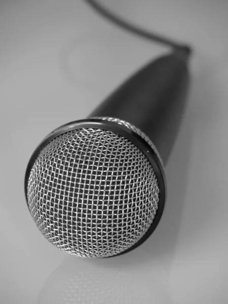 Microphone Technology Broadcasting Mic — Stock Photo, Image