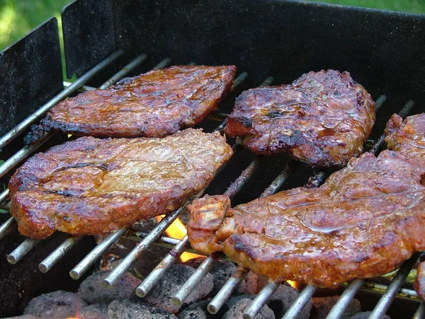 Close Uitzicht Heerlijk Eten — Stockfoto