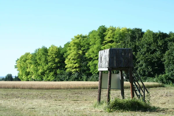 Deze Toren Kijkt Uit Een Prehistorische Plant Glaubendorf Neder Oostenrijk — Stockfoto