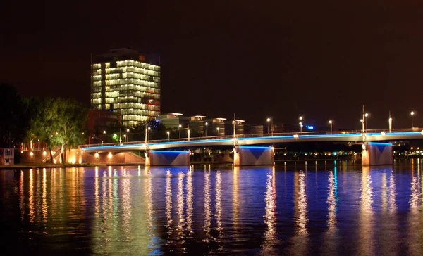 Vue Panoramique Sur Majestueuse Ville Urbaine — Photo