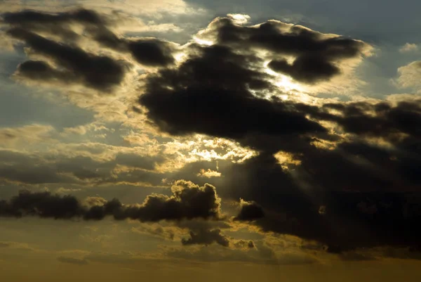 Atmoszféra Felhő Táj Felhőkkel — Stock Fotó