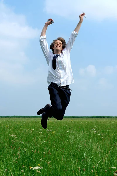 Portrait Businessman Casual Clothes — Stock Photo, Image