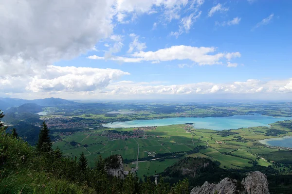 Forggensee Ammergau Alpes — Fotografia de Stock