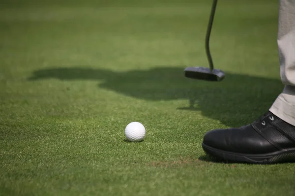 Golfballspiel Sportkonzept — Stockfoto