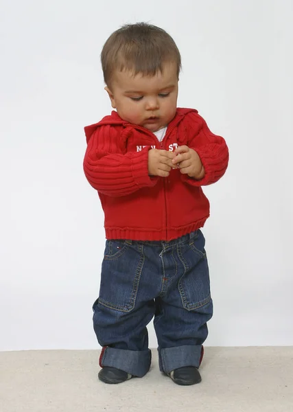 Cute Child Portrait Happy Childhood Concept Stock Photo