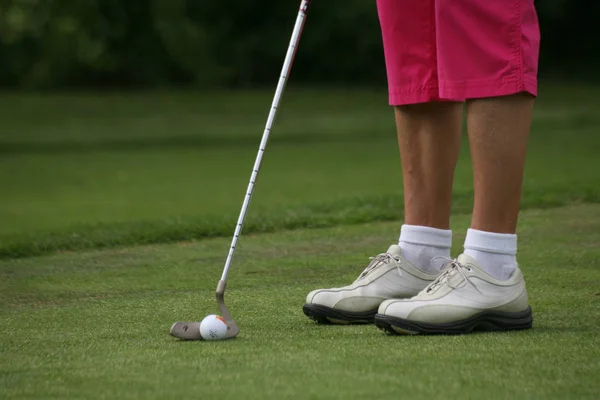 Golfballspiel Sportkonzept — Stockfoto