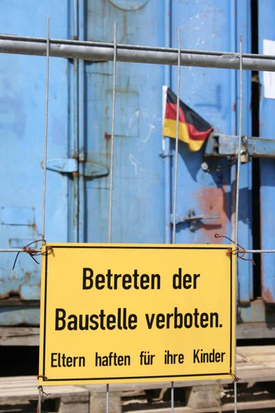 Bild Einer Baustelle — Stockfoto