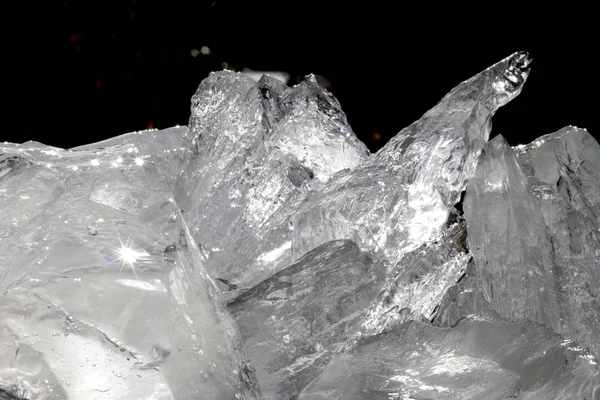 Ledový Krystal Ledový — Stock fotografie
