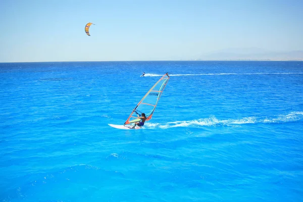 Dorli Skihaserl Umberto Kiteboarder — Stock Photo, Image