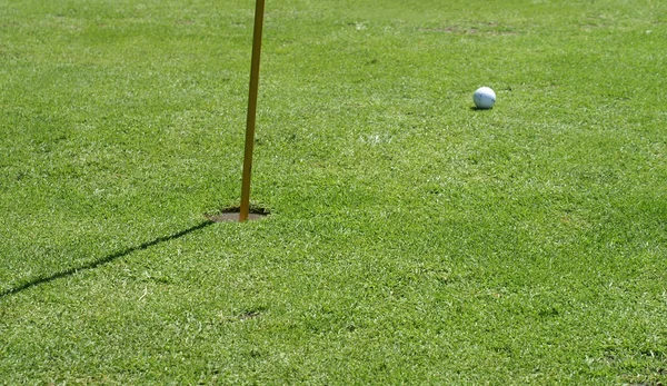 Golfe Jogo Bola Conceito Esporte — Fotografia de Stock