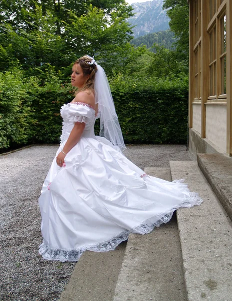 Visão Panorâmica Conceito Casamento — Fotografia de Stock