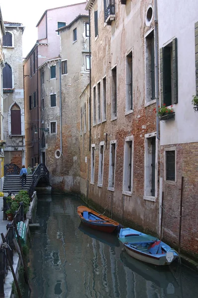 Canal Velho Venice Italy — Fotografia de Stock