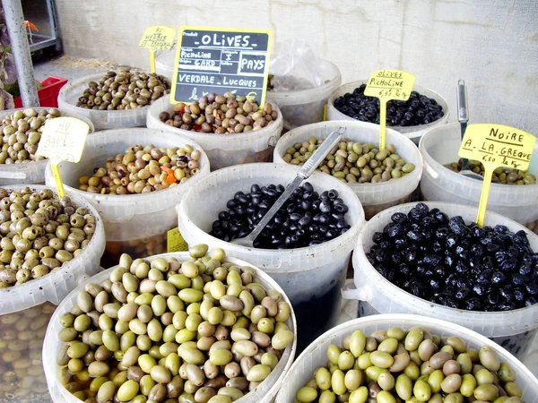 Market France Olive — Stock Photo, Image