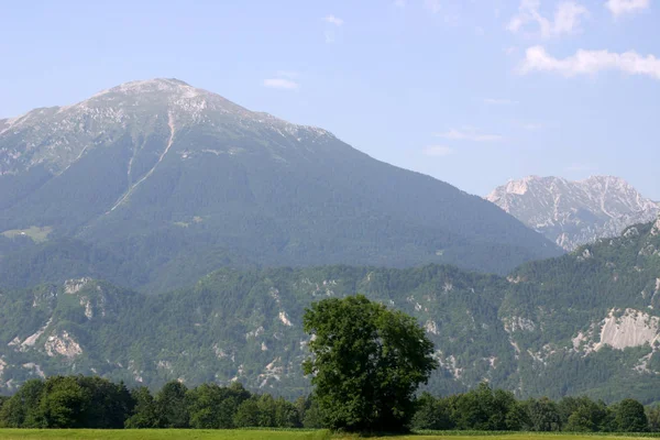 Vista Panoramica Bellissimo Paesaggio Alpino — Foto Stock