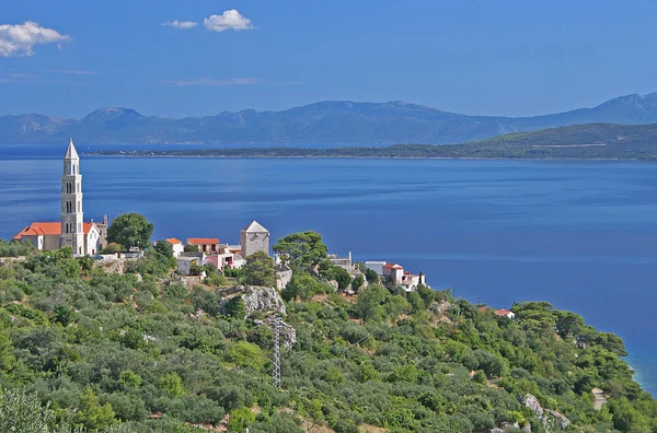 サンロレンツォ ロブレチツァ イストリア クロアチア アドリア海 — ストック写真
