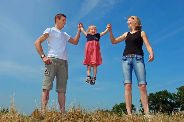 Portrait Happy Family Kinship Concept — Stock Photo, Image