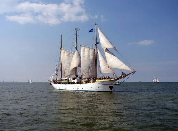 Espina Dorsal Nrecorded Hanse Sail Rostock 2006 — Foto de Stock