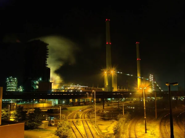 Bild Industrifabrik — Stockfoto