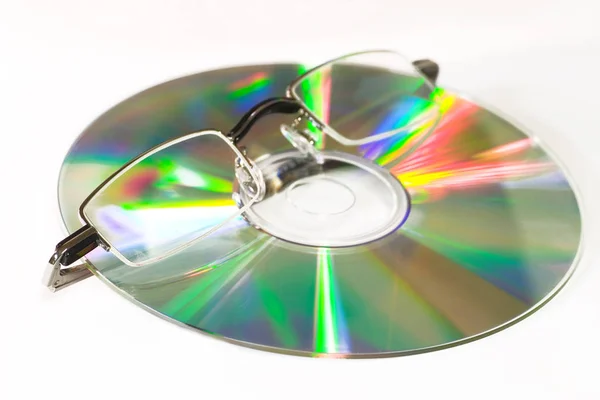 Compact Disc Digital Optical Disc Data Storage — 스톡 사진