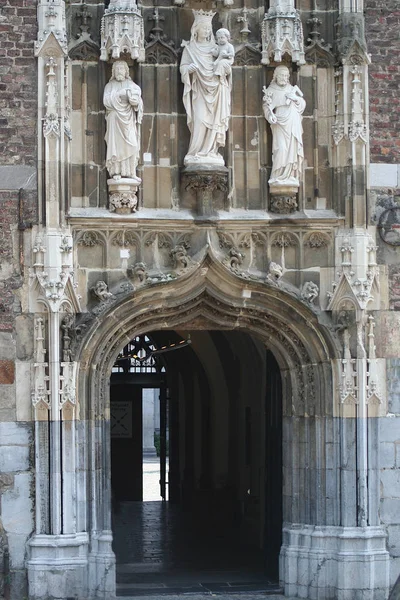 Aachen Toegangspoort Tot Schatkamer Van Kathedraal — Stockfoto