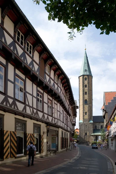Goslar Είναι Μια Πόλη Στη Γερμανία Harz Βουνά — Φωτογραφία Αρχείου