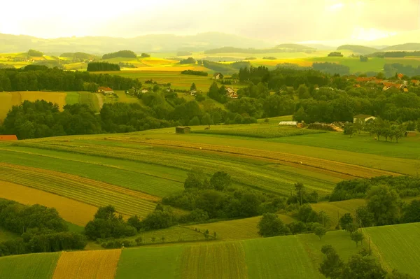 Paesaggio All Hlzlstein Oggau Burgenland — Foto Stock