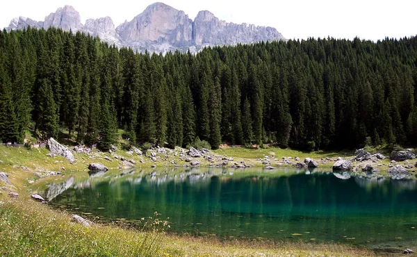 Pemandangan Indah Dolomites Megah Italy — Stok Foto
