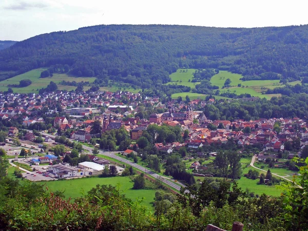 Amorbach Barok Kasabası — Stok fotoğraf