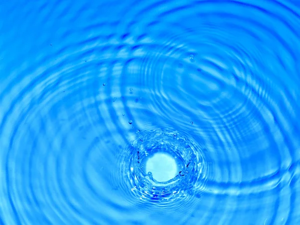 Крапля Води Падає Хвилі — стокове фото