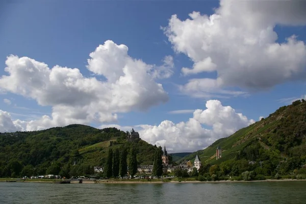 Bacharach Ist Eine Stadt Kreis Mainz Bingen Rheinland Pfalz Deutschland — Stockfoto