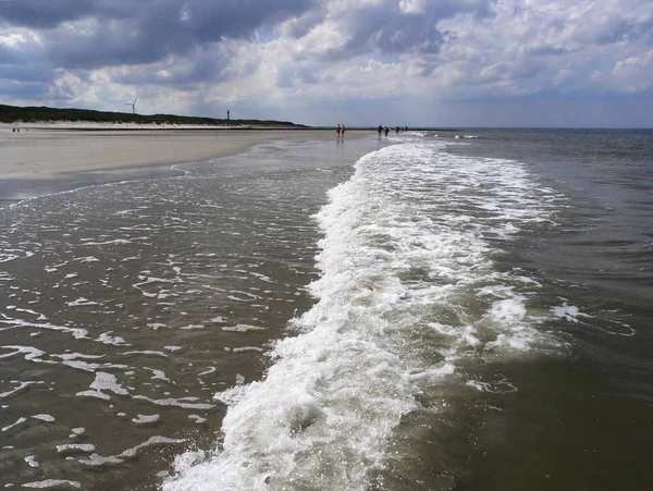 Gyönyörű Csendes Strand Utazási Koncepció — Stock Fotó