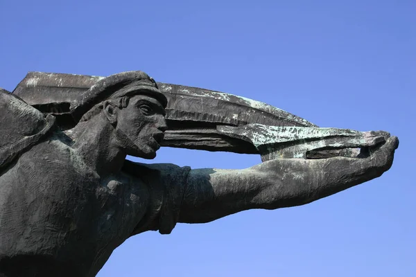 Boedapest Szoborpark Muzeum Monument Van Sovjet Helden — Stockfoto