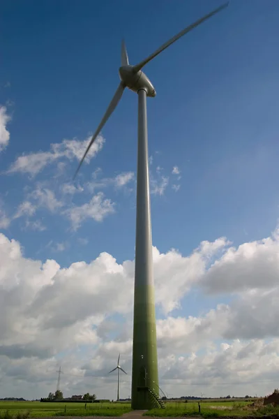 Rüzgar Türbinleri Elektrik Teknolojisi — Stok fotoğraf