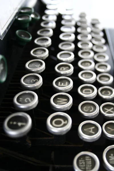 Stara Antyczna Maszyna Pisania Koncepcja Vintage — Zdjęcie stockowe