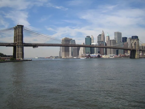 Brooklyn Brug New York — Stockfoto