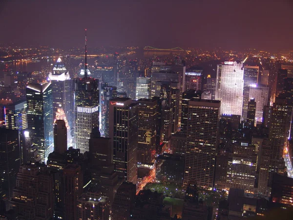 Nuevo York Noche — Foto de Stock