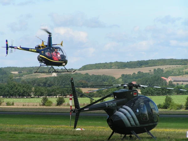 Hoy Alrededor Vuelo Helicóptero —  Fotos de Stock