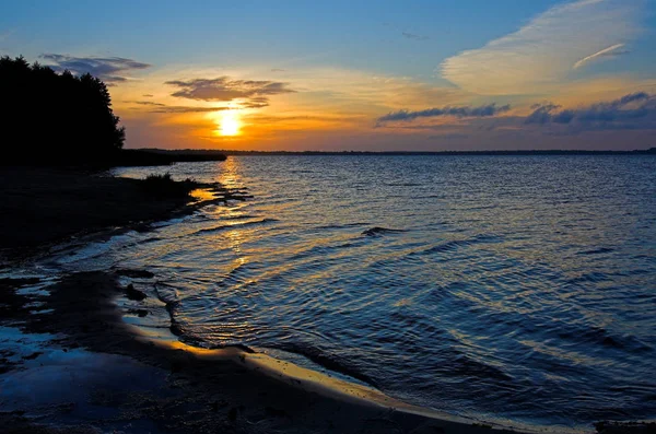 You Have Sunset Steinhude See One Has Stand Early See — Stok fotoğraf