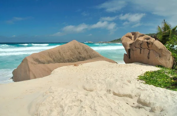 Hermosa Playa Tranquila Concepto Viaje — Foto de Stock