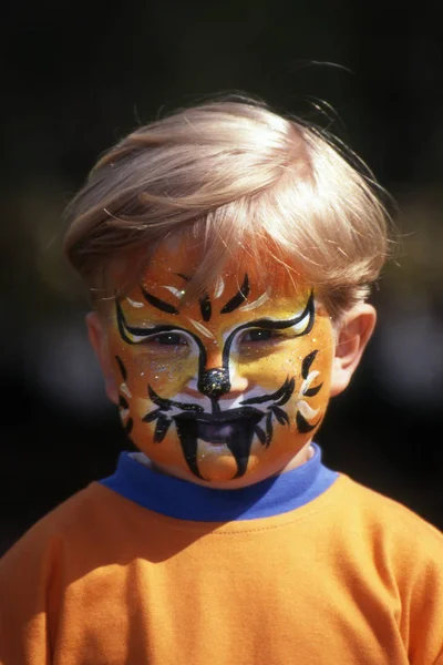 Portret Van Een Schattig Kind Happy Childhood Concept — Stockfoto