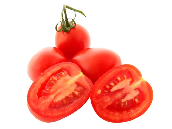 Świeże Czerwone Dojrzałe Pomidory — Zdjęcie stockowe