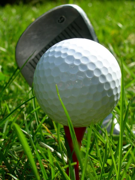 Juego Pelota Golf Concepto Deporte — Foto de Stock