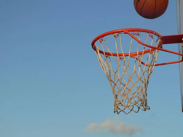 Basketballspiel Sportkonzept — Stockfoto