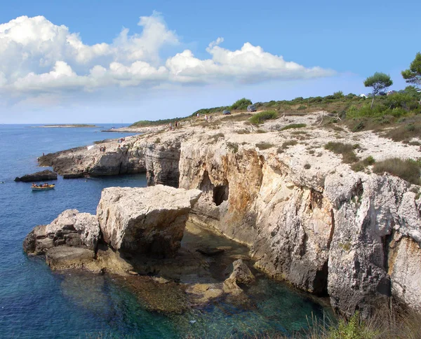 Kamenjak Encuentra Punta Sur Istria Una Reserva Natural Que Alberga — Foto de Stock