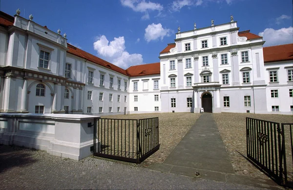 Schloss Oranienburg Brandenburgia Zamek Oranienburgu Został Zbudowany Przez Luise Louise — Zdjęcie stockowe